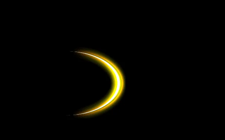 AN蓄力攻击特效，金色刀芒02