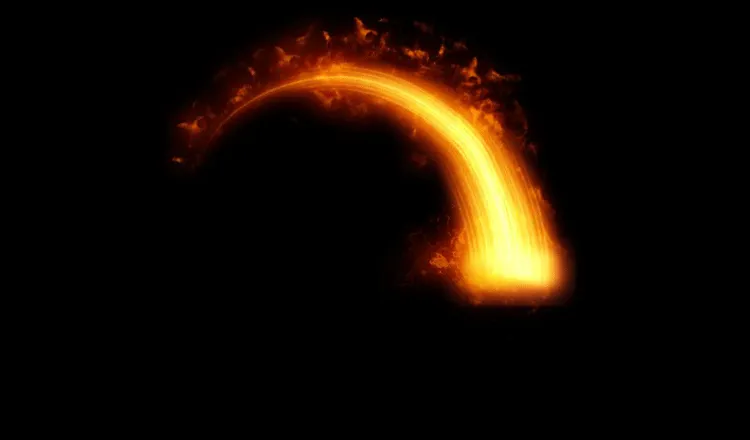 AN蓄力攻击特效，猛击刀光