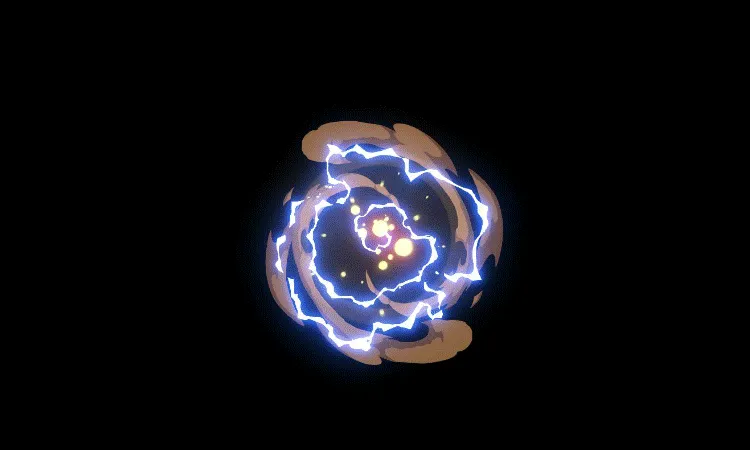 AN爆炸特效，爆炸球3