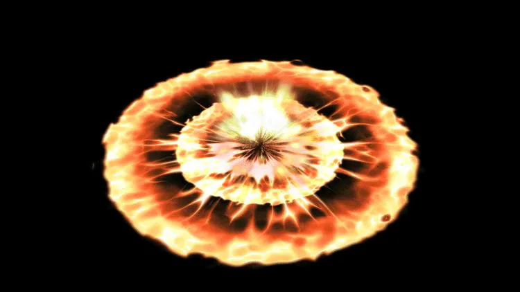 AN爆炸特效，爆炸冲击波03