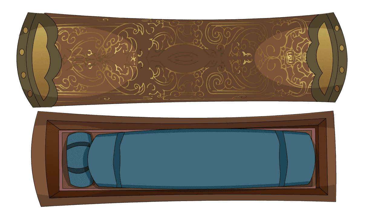 AN格式道具，棺材正