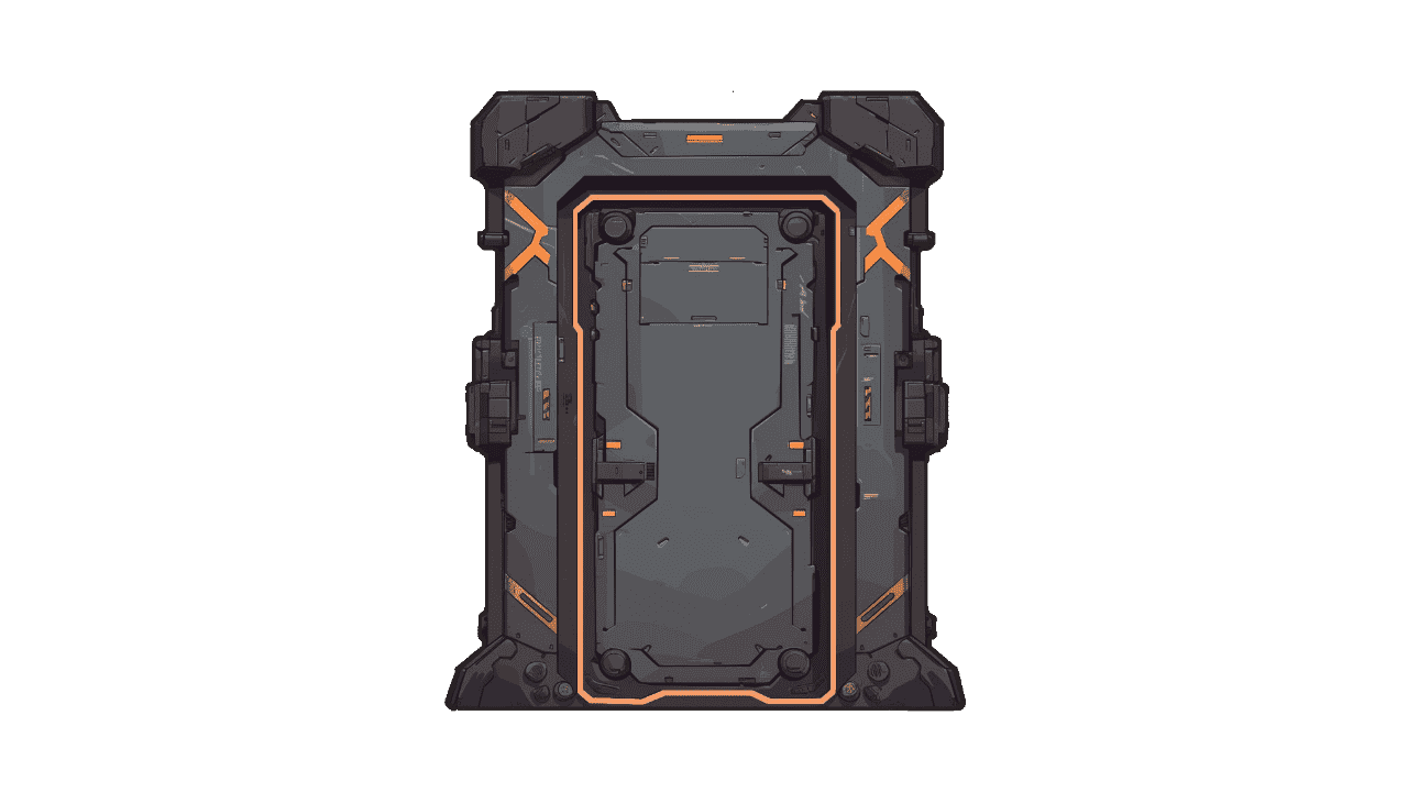 AN格式都市道具，科技门