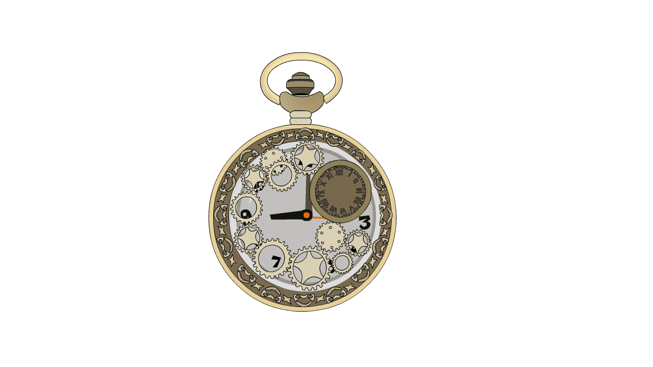 AN格式都市道具，怀表