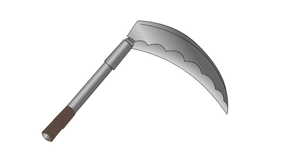 AN格式古代道具，镰刀(1)