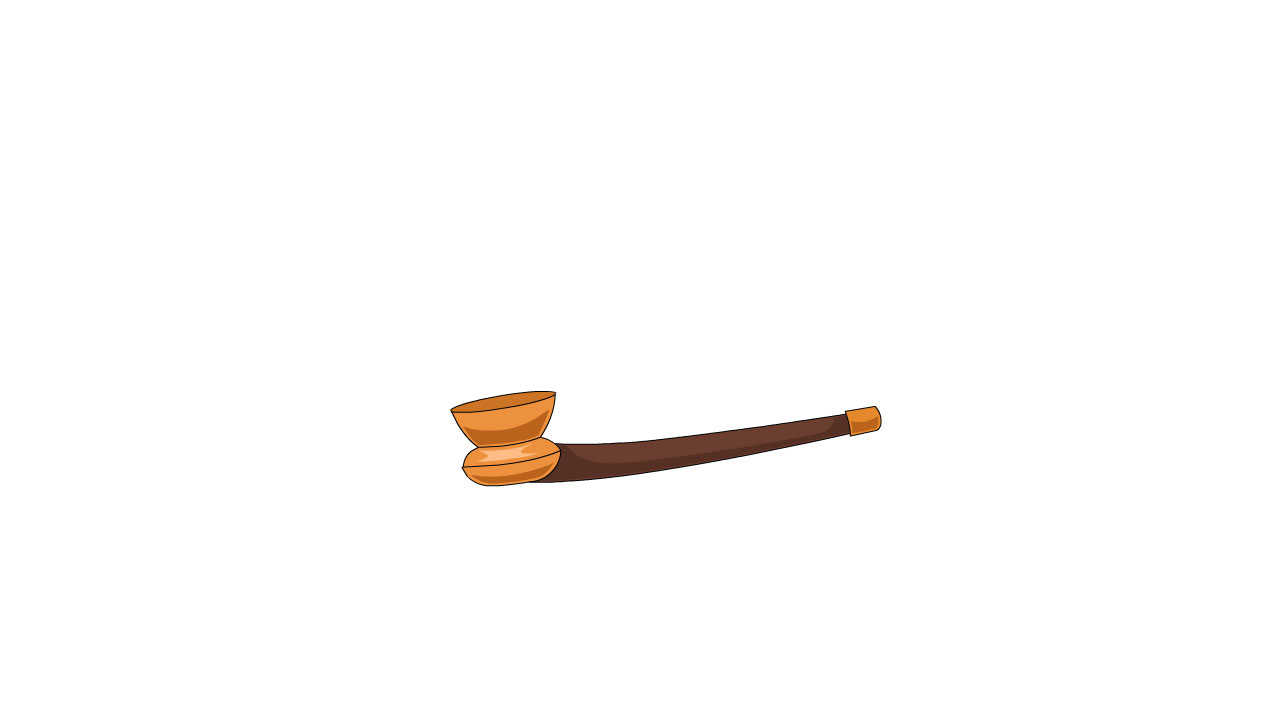 AN格式古代道具，烟杆