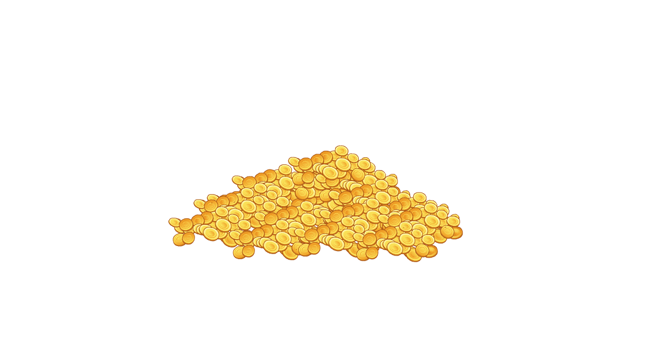 AN格式道具，一堆金币