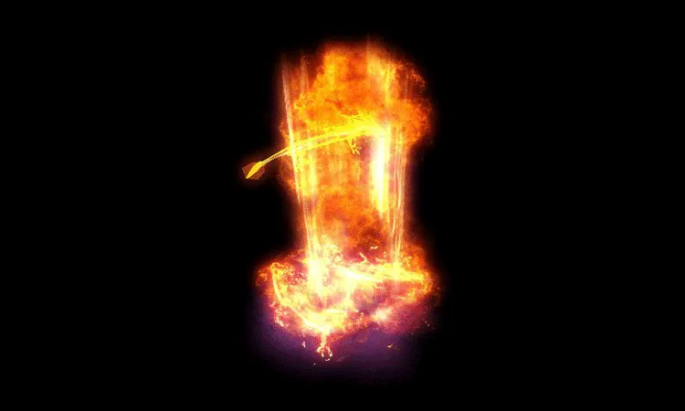 AN龙特效，火龙2