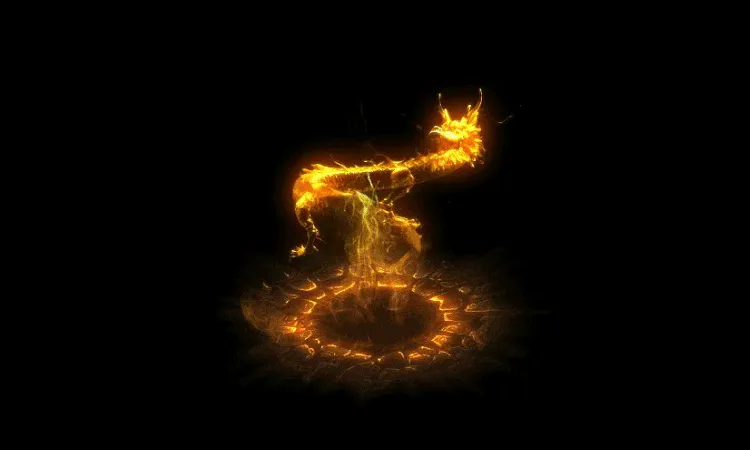 AN龙特效，金龙3