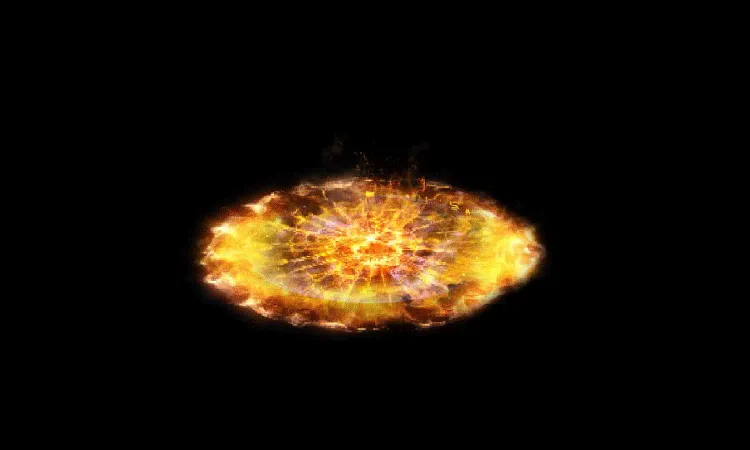 AN地裂特效，大地冲击