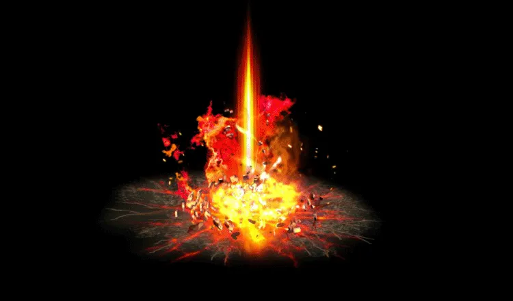 AN地裂特效，地裂06