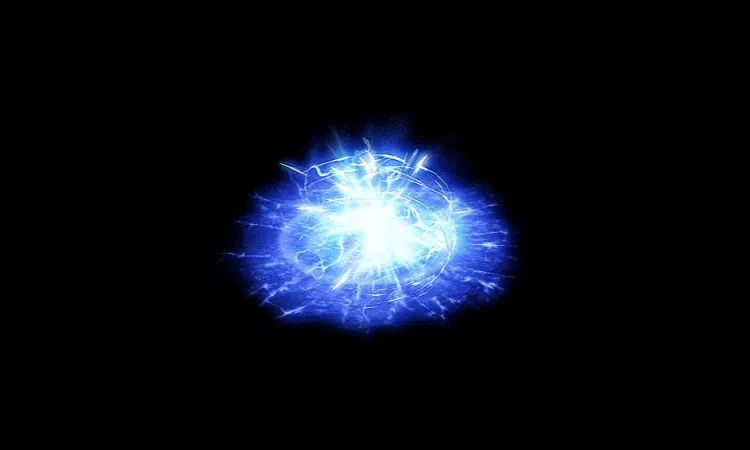 AN地裂特效，蓝色地裂