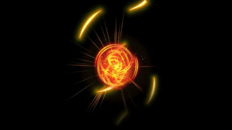 AN特效，穿云箭施法