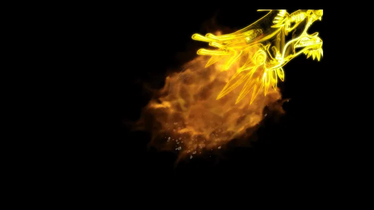 AN特效，降龙十八掌受击