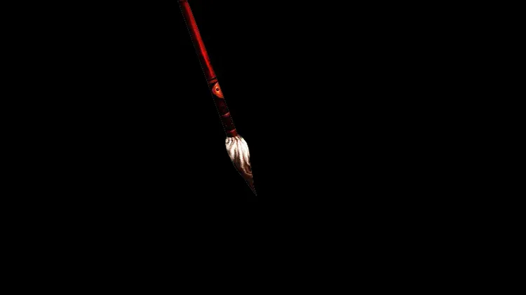 AN特效，判官笔法施法