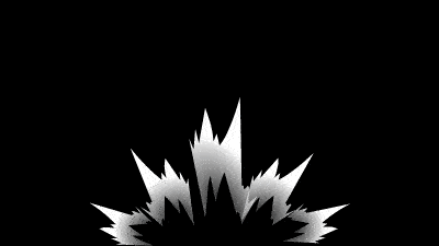 AN人物技能特效素材，小爆炸加黑气