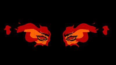 AN人物技能特效素材，恶魔之眼