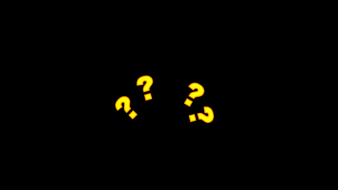 AN人物技能特效素材，一脸问号