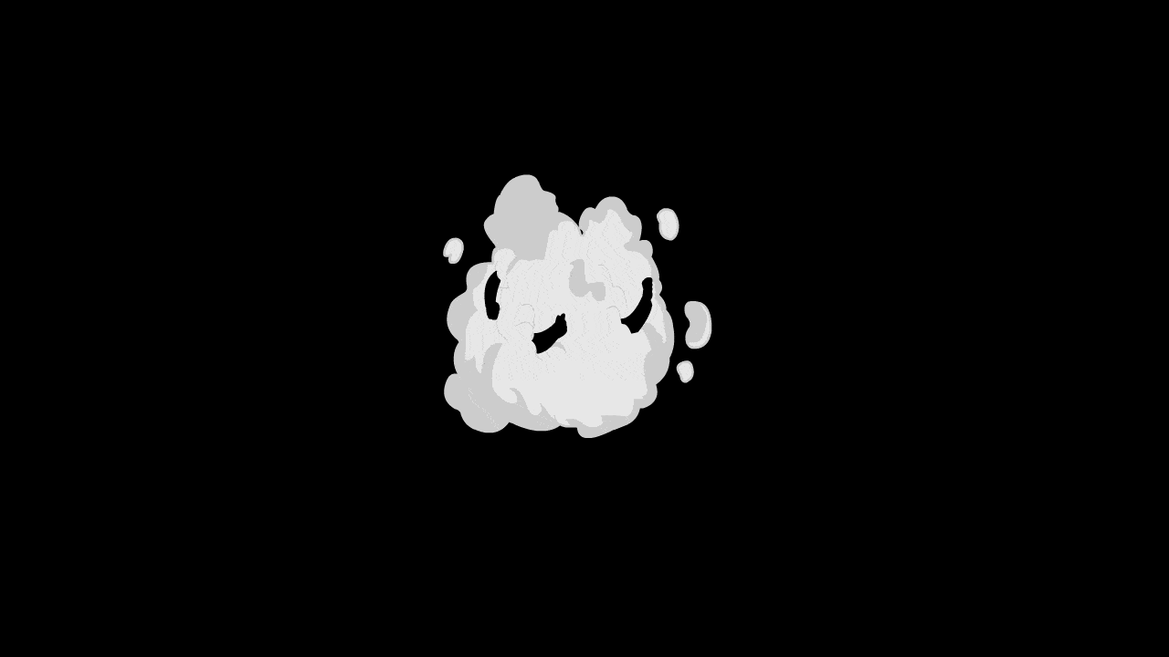 AN人物技能特效素材，打架