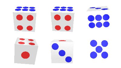 AN特效素材，骰子