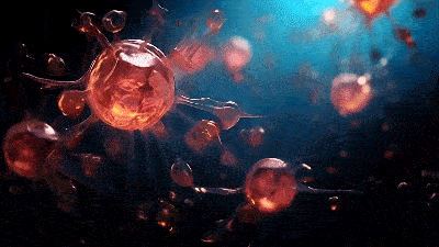 AN人物技能特效素材，人物血统进化突破科技感