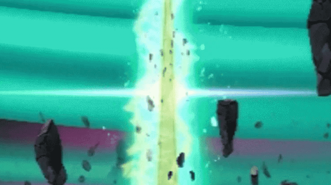 AN全屏特效素材，【冲击】坠落爆炸