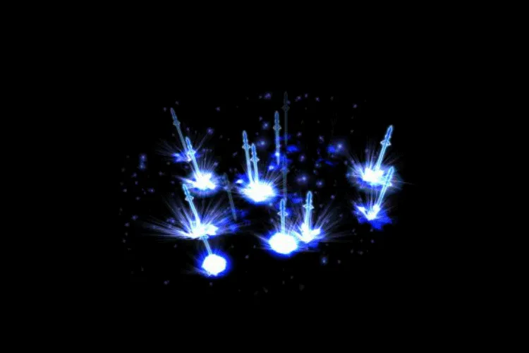 AN技能特效素材，万剑归宗