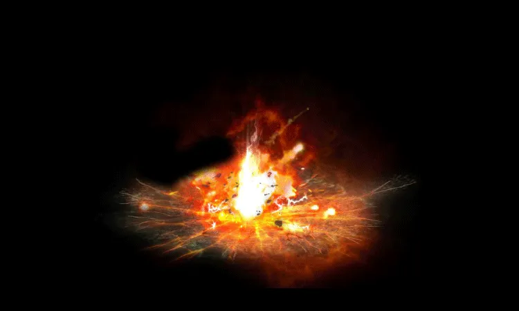 AN技能特效素材，崩裂