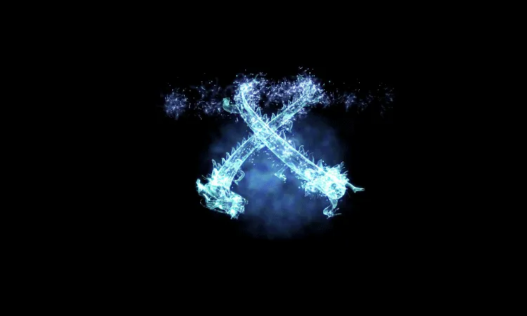 AN技能特效素材，飞流激荡命中