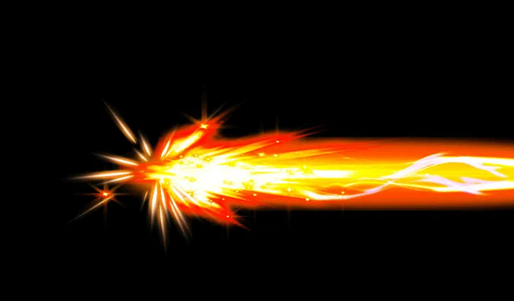 AN技能特效素材，子弹发射