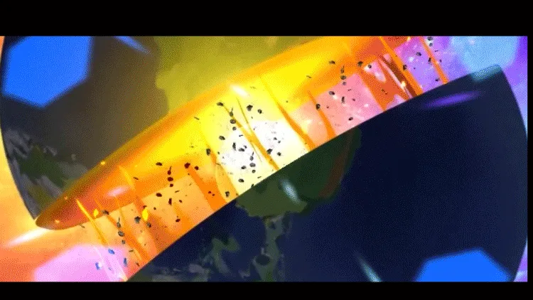 AN全屏特效素材，【斩击】斩破新球