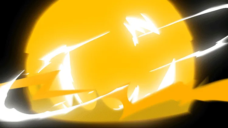 AN全屏特效素材，【爆炸】光球爆炸