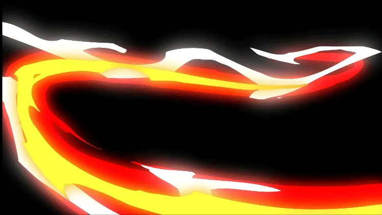 AN全屏特效素材，【火系】火焰过场2