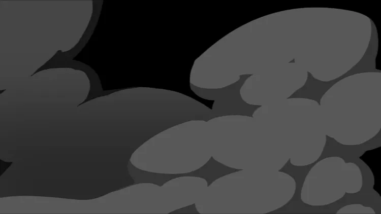 AN全屏特效素材，【土系】烟尘过场02