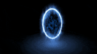 AN格式素材，黑洞传送门