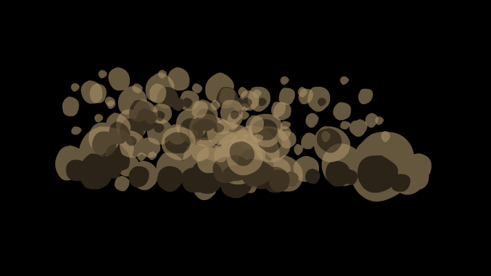 AN格式素材，跑步灰尘