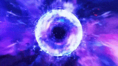 AN格式素材，时空之门打开