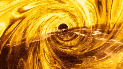 AN格式素材，金色时空隧道