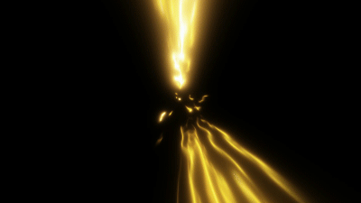 AN格式素材，激光电流射线