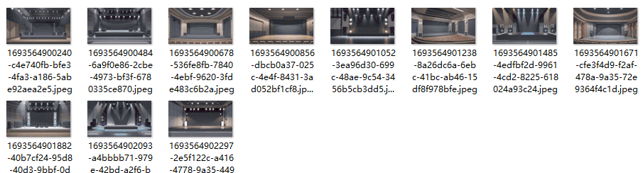 都市舞台场景 高清舞台位图