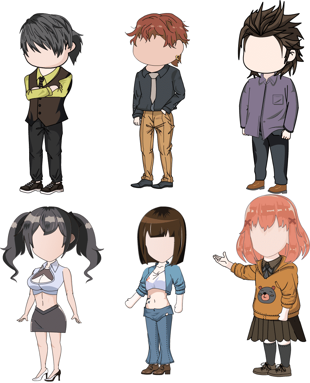 AN都市人物 6个优质都市人物