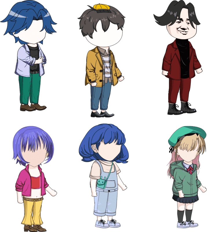 AN都市人物 6个都市人物