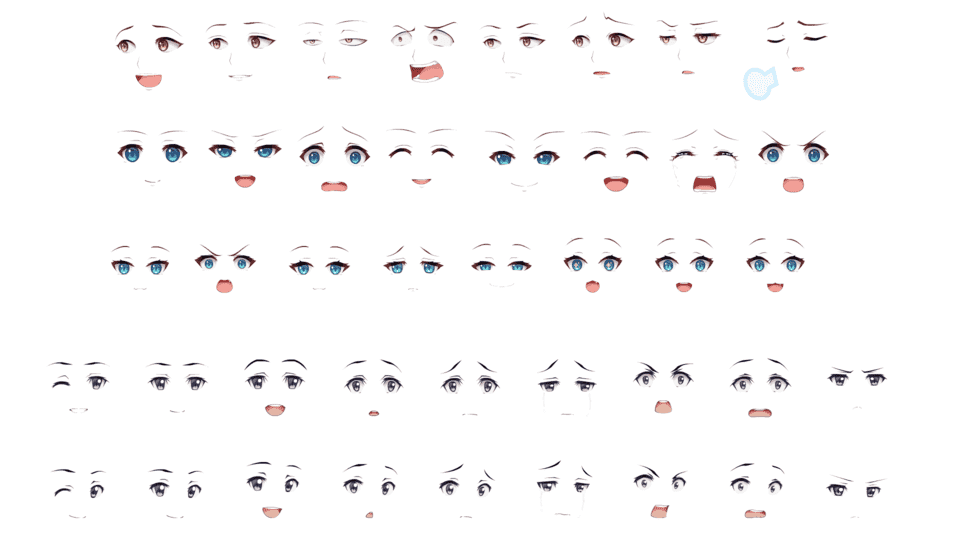 fla格式二次可爱动态表情10