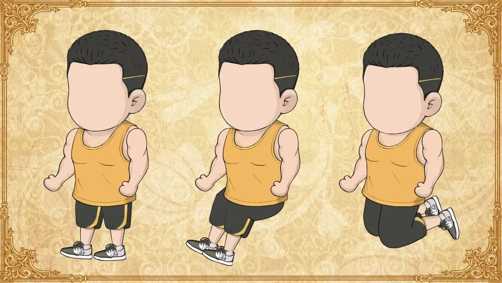 AN都市人物 黄色背心男