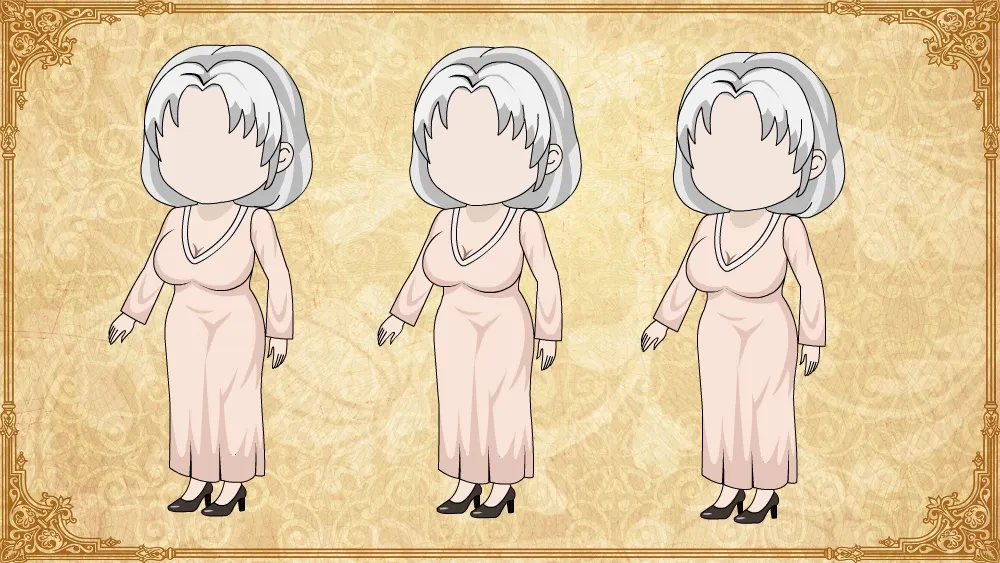 AN都市人物 长裙女2