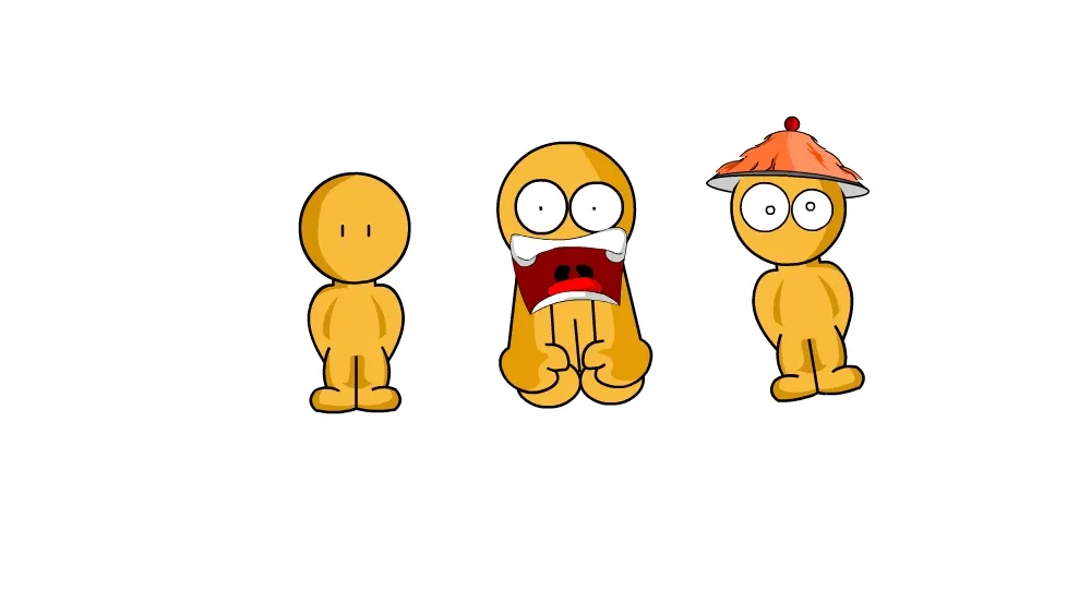 AN格式人物 小黄人