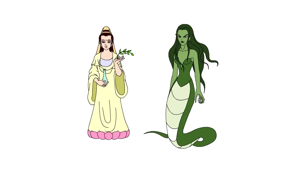 AN格式 观音女娲