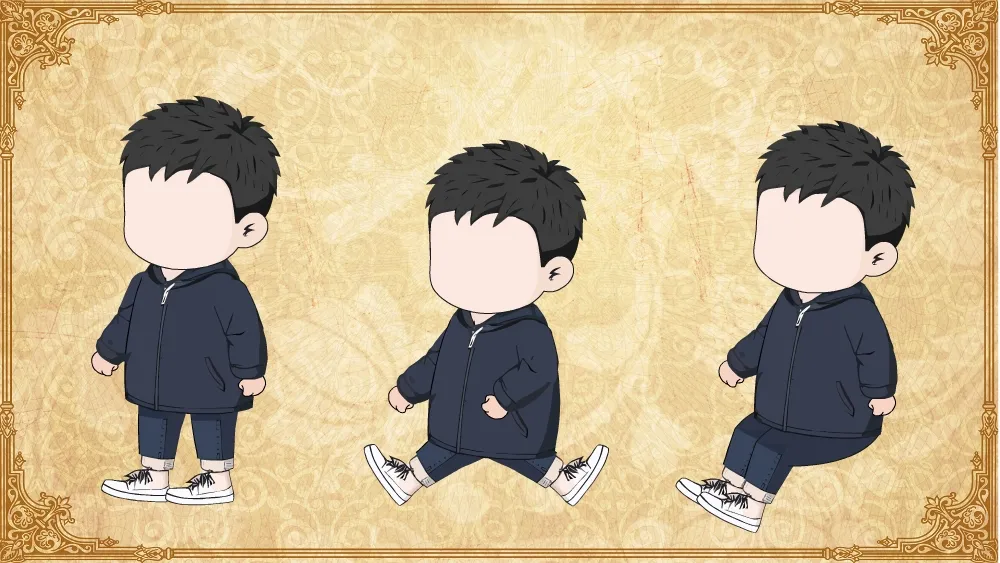 AN都市人物 萌娃男01