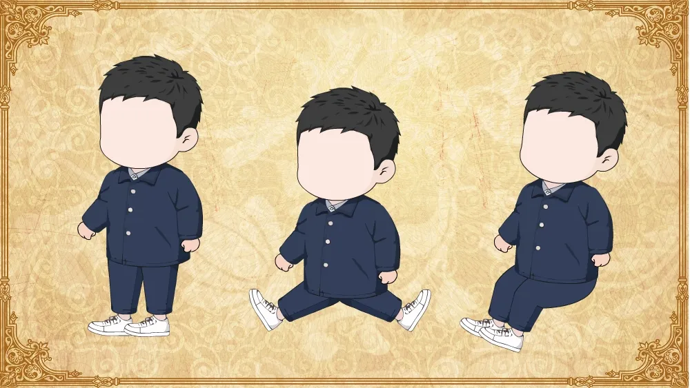 AN都市人物 萌娃男02