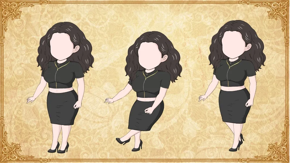 AN都市人物 大波浪女