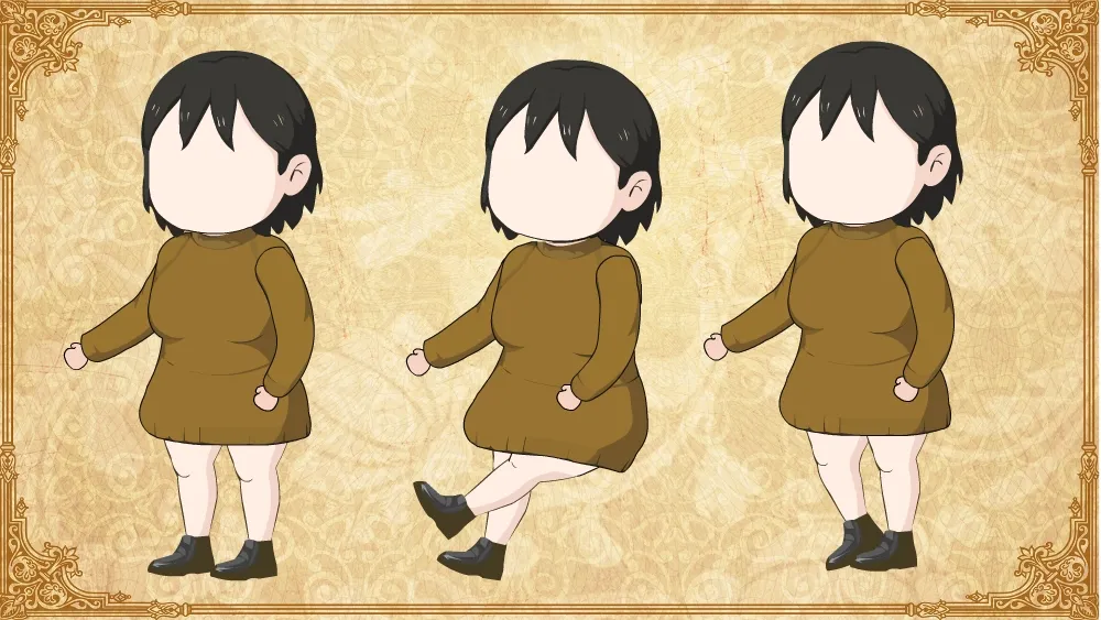 AN都市人物 毛衣连衣裙女